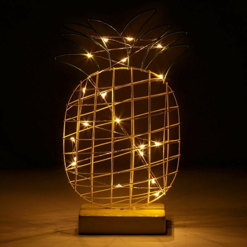 Lampe décorative Ananas led