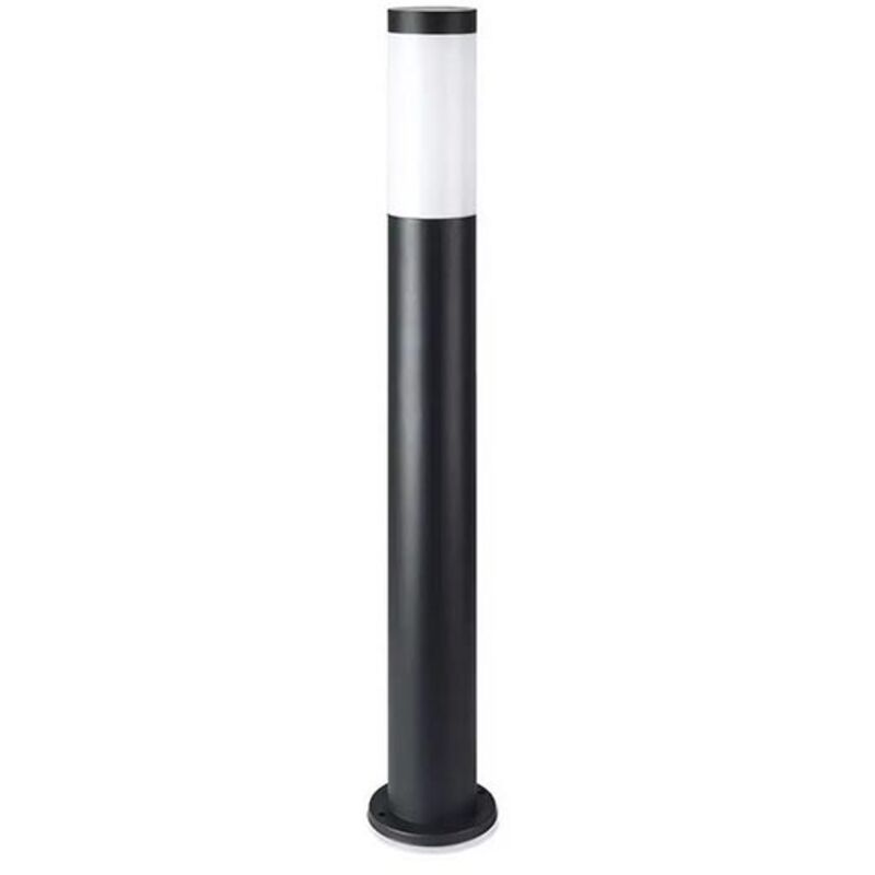 Lampadaire de jardin led V-tac 80 cm avec douille E27 (max. 60 w) en acier inoxydable noir IP44 Lampadaire de jardin led V-tac 80 cm avec douille E27 (max. 60 w) en acier inoxydable noir IP44