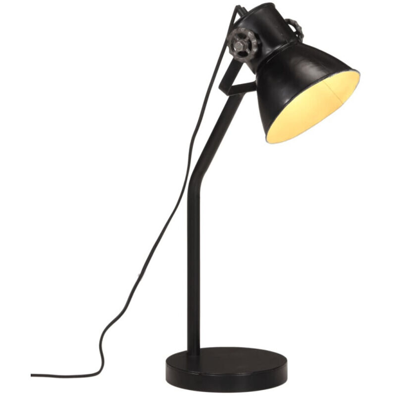 Vidaxl - Lampe de bureau 25 w noir 17x17x60 cm E27