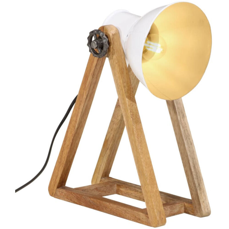 Lampe de bureau 25 w blanc 30x17x40 cm E27 Vidaxl