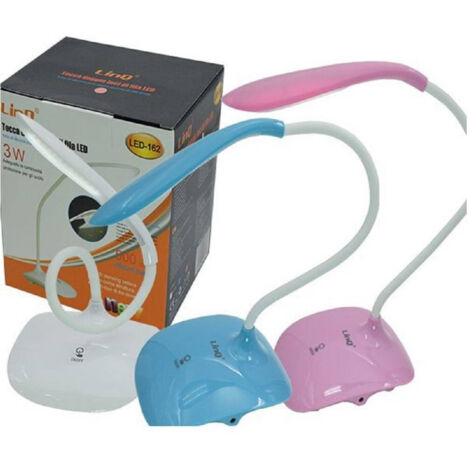 Lampe De Bureau à Led 3 Watts 500 Mah Articulée Pour La Maison Et Le Bureau Led-162