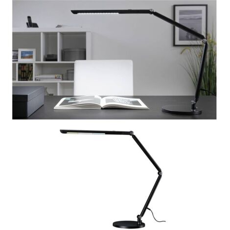 Lampe de bureau à LED Paulmann FlexBar LED 10.6 W noir Y110662
