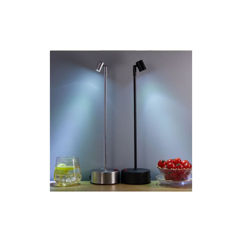 SNQ - Lampe de bureau à led pour bar, lampe de table pour restaurant, bar transparent, café, vitrine de bijoux, lampe de bureau créative pour bar,