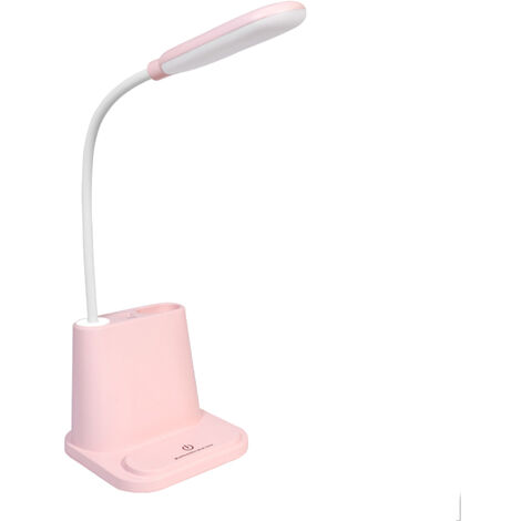 Wanjiaone Lampe de Chevet Chargeur sans Fil, Lampe de Table Tactile avec  Port USB, LED avec 3 Niveaux de Luminosié et Gradation Continue pour  Lecture, la Chambre, le Salon, le Bureau 