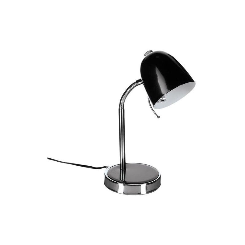 Atmosphera - Lampe de bureau à poser en métal 'Izan' - Noir - h 35,5 x l 15 x p 14 cm - Livraison gratuite