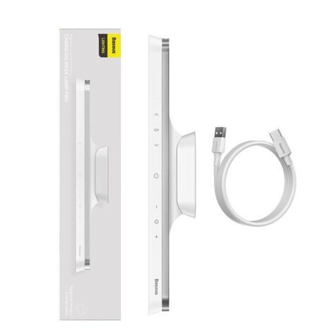 lampe de bureau à suspension magnétique LED, rechargeable, variateur progressif, veilleuse pour placard, garde-robe,