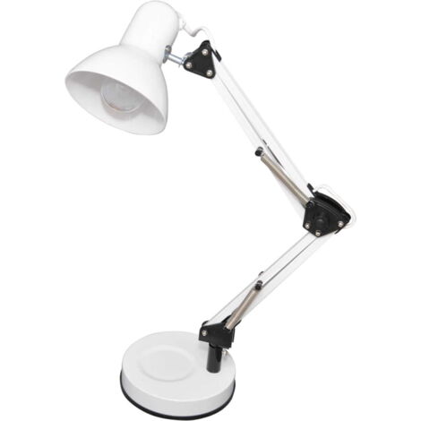 Lampe de bureau blanche réglable E27 Kaja COSMO K-MT
