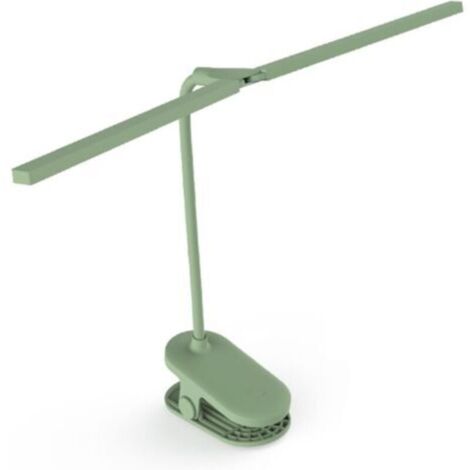Lampe de Bureau de Protection Des Yeux Lampe de protection des yeux à clipser lampe de bureau LED lecture de chevet lampe de protection des yeux contrôle tactile étude lampe de bureau de travail Vert