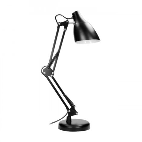 LAMPE DE BUREAU DIAN 60 W E27 ACIER NOIR - ON-DL-1/B