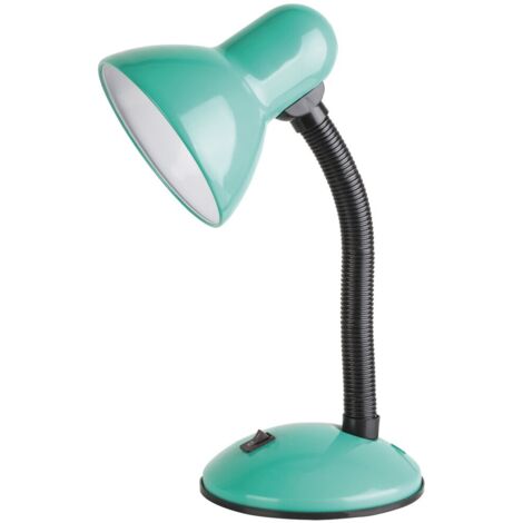 Lampe de bureau Dylan E27 IP20 LED vert Rabalux