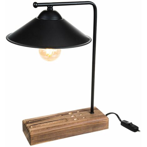 Lampe de table tactile LED rechargeable 38cm - Velamp