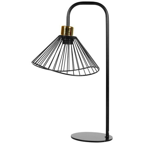 Lampe de bureau filaire métal H47 Ostaria