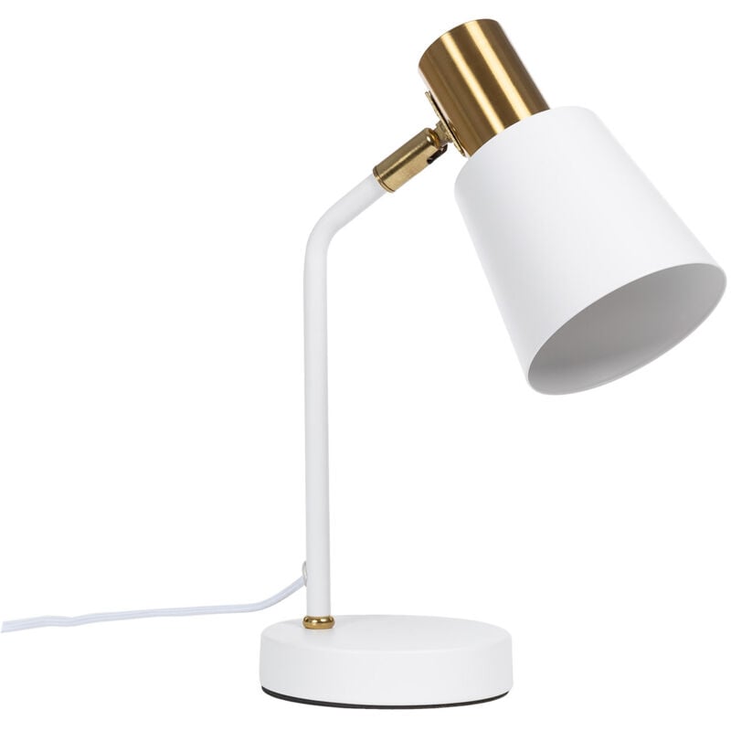 Ledkia - Lampe de Bureau Flex Métal Tatlin Blanc