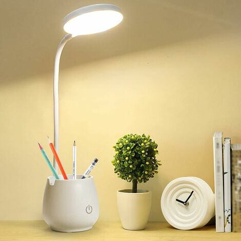 Lampe de Bureau LED Avec chargeur sans fil de téléphone V-TAC 5W Variable  2700-6500K Noir VT-7505