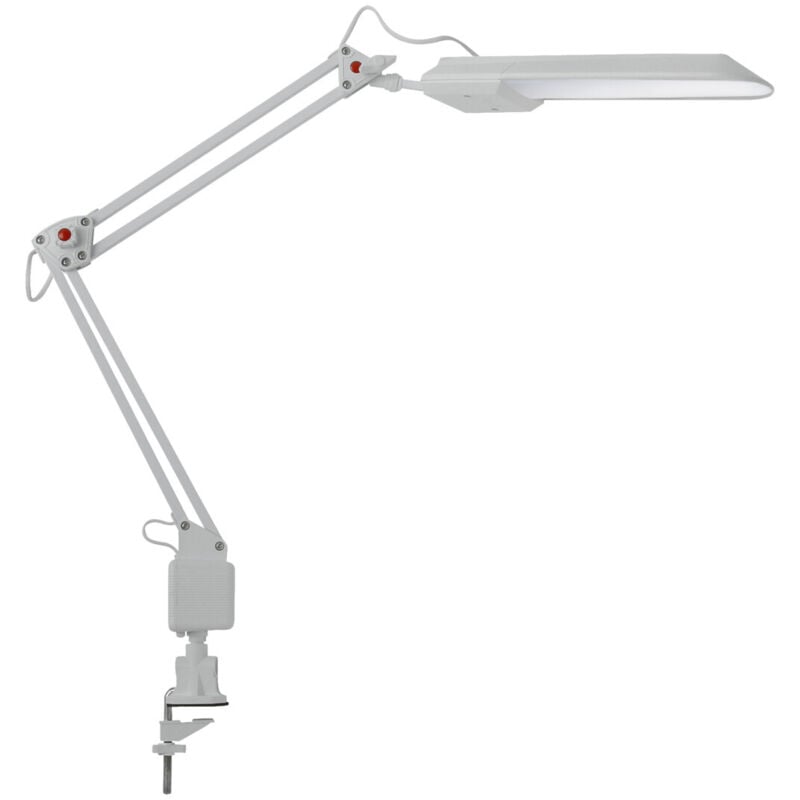 Kanlux - Lampe de bureau led 4,8W Blanche heron ii - Blanc Naturel 4000K