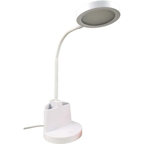 Lampe de bureau Led Polo blanche - Découvrez Lampes de bureau