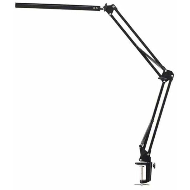 Lablanc - Lampe de Bureau led à Pince,12W Lamp de Bureau Architecte avec Clamp, Atténuation et Température de Couleur Réglable, Bras Pivotant en