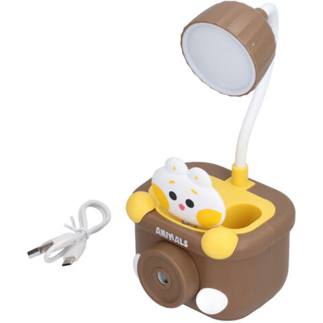Lampe de Bureau LED Économie d'Espace - Éclairage d'Urgence avec Alimentation de Secours pour Café ou Bureau