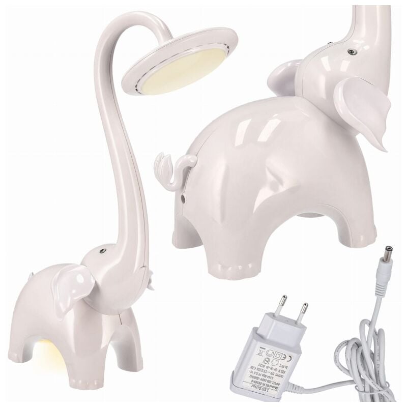 Lampe de bureau LED Éléphant
