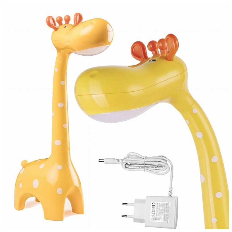 Lampe de bureau LED girafe