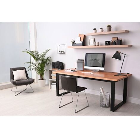 Lampe de bureau led JANELLE - Aluminor - 6.5 W - Métal - noir