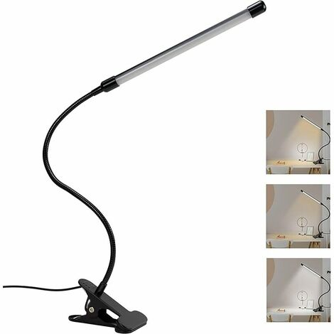 Lampe de Bureau LED Lampe Pince Clip