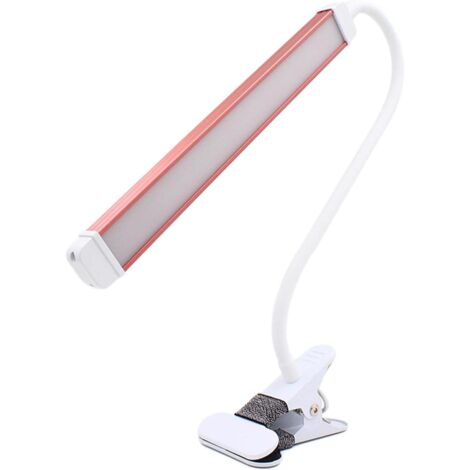 Lampe de Bureau LED Pince USB Col Flexible 360° Manucure Tatouage