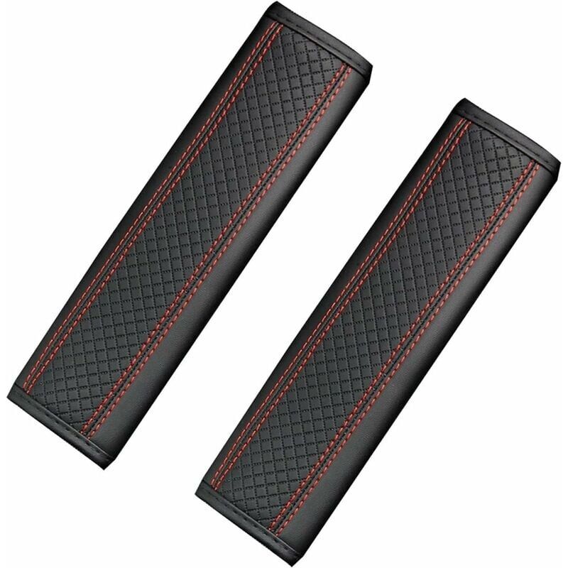 Rembourrage de Ceinture de Sécurité,2 Pièces Voiture Ceinture de Sécurité,Coussin Ceinture de Sécurité Amovible,Auto Confort Pads,pour Adultes et
