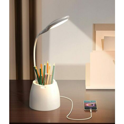 BESTA - Lampes de table sans fil, lampe de bureau LED rechargeable