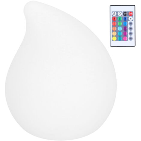 Lampe de bureau LED RGBW avec télécommande 24 touches, 16 couleurs et 4 modes, idéale pour la décoration intérieure