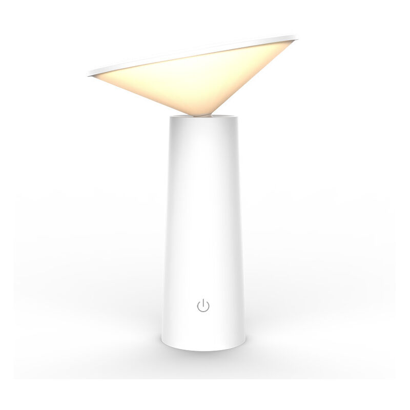 Fei Yu - Lampe de bureau led sans fil, lampe de bureau à chargement usb blanche