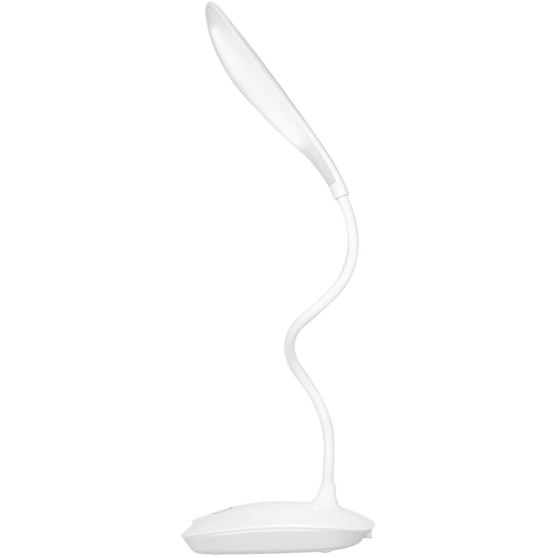 Image of Lampada da scrivania a led touch usb ricaricabile 3 livelli di luminosità regolabili Testa ruotabile a 360° Luce bianca pieghevole flessibile