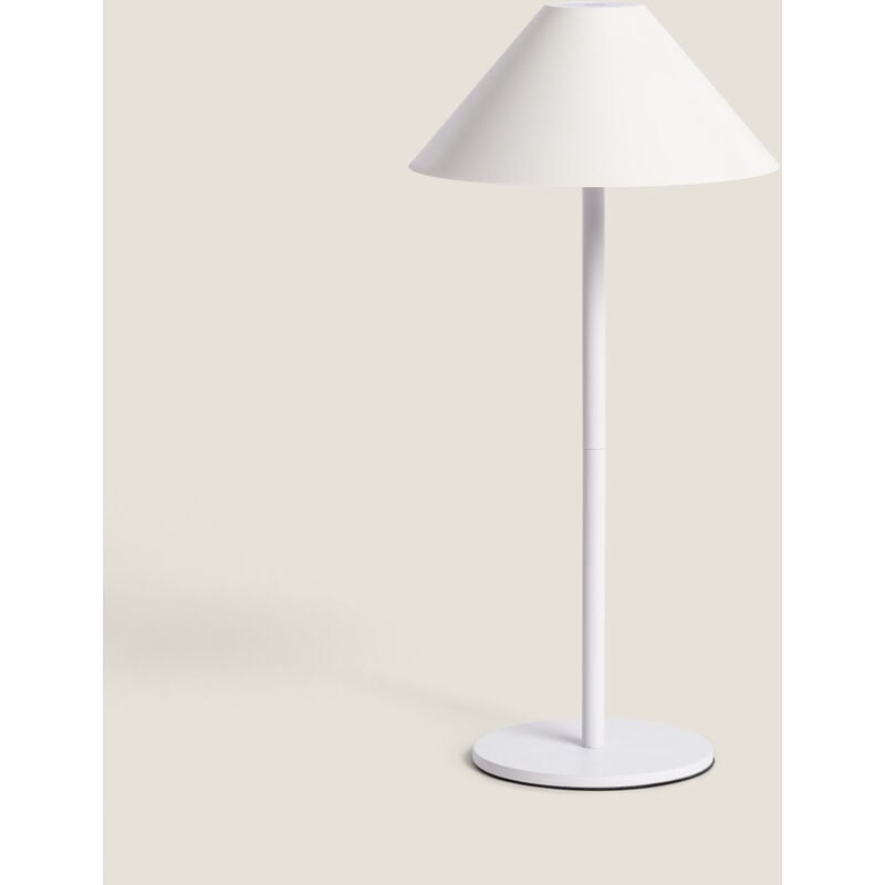 Efectoled - Lampe à Poser led 3W Portable Extérieure avec Batterie Rechargeable usb Kivuli Blanc