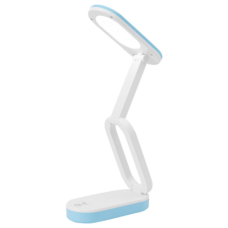 Lampe de Bureau Pliable,LED lampe de Table,Lampe de Chevet Sans Fil,Portable Lampe de Lecture,2400mAh Pile Rechargeable Lampe de Bureau