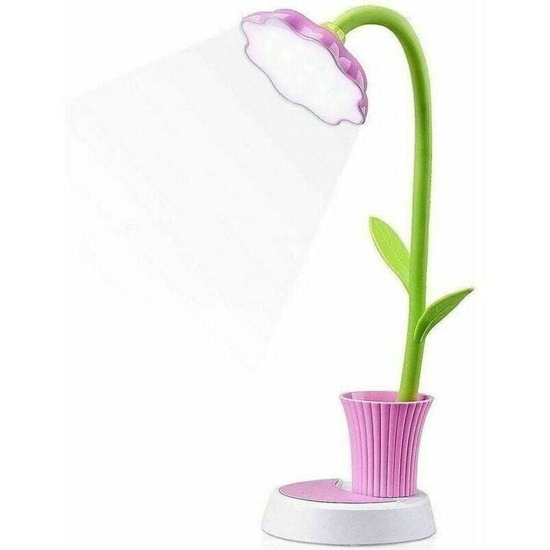 Fei Yu - Lampe de bureau rechargeable créative Lampe de table à capteur tactile de protection des yeux led Lampe de chevet à intensité variable avec