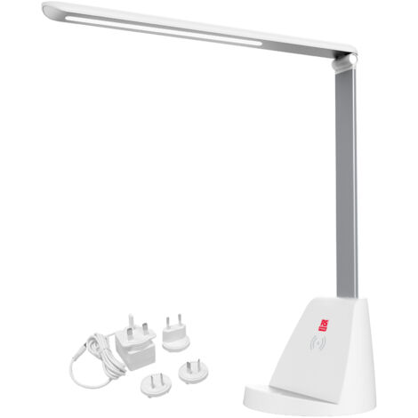Lampe de bureau sans fil LED, Argent, Blanc 5 W RS PRO ( Prix pour 1 )