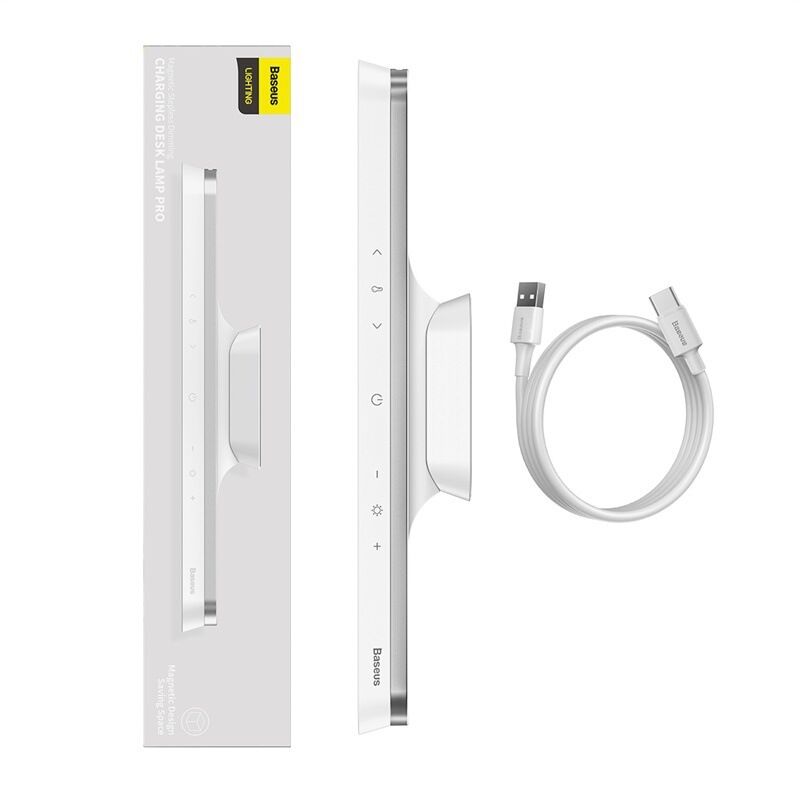 lampe de bureau à suspension magnétique LED, rechargeable, variateur progressif, veilleuse pour placard, garde-robe,