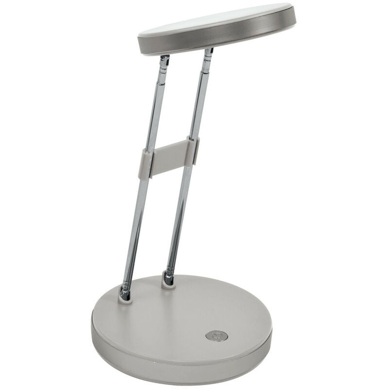 Gefom - Lampe de bureau télescopique blanche led