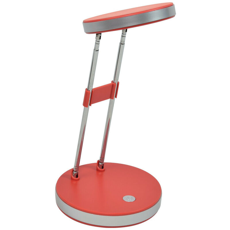 Gefom - Lampe de bureau télescopique rouge led