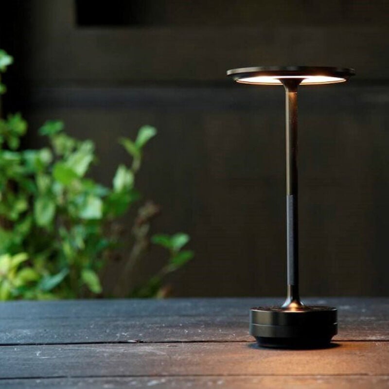 Crea - Lampe de bureau usb en forme de i Lampe de bureau ufo Lampe de bar transparente Décoration de chevet de chambre Lampe de bureau led Veilleuse