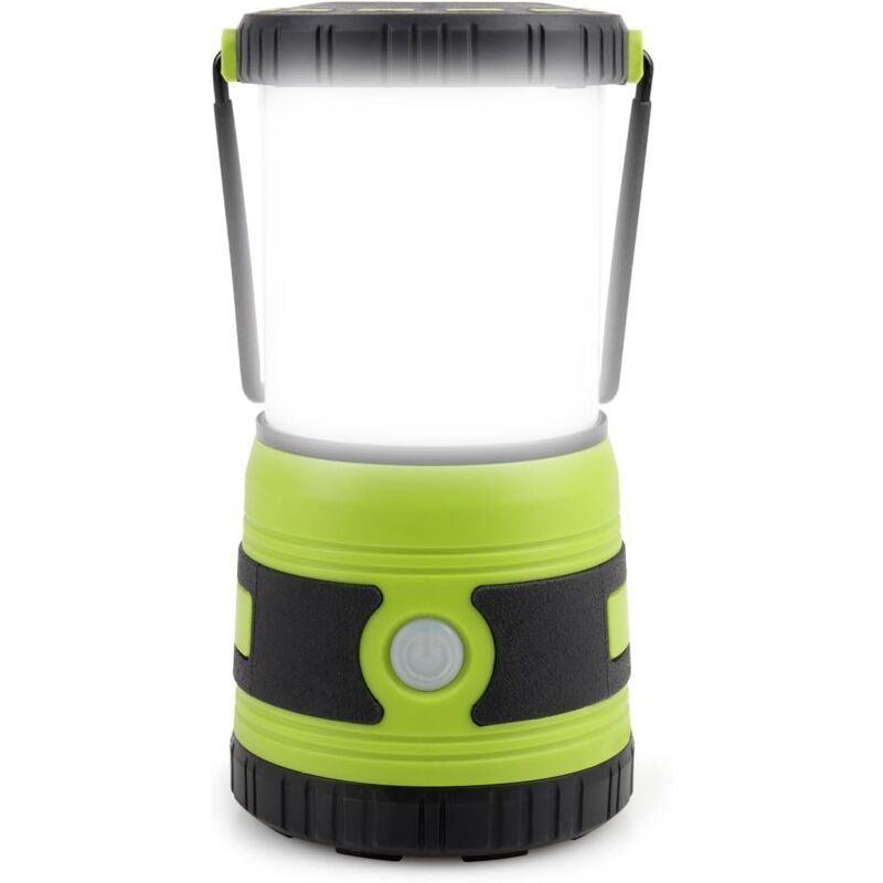 Lampe de camping led 1500 lumens 4 modes d'éclairage, Lampe de recherche à intensité variable, Alimentation par batterie, Convient pour Marche de