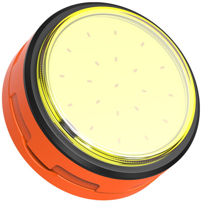 Lampe de camping LED 3 pièces Lampe de tente magnétique étanche rechargeable par USB, idéale pour la randonnée, la pêche et le camping.