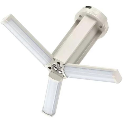 Lampe de camping LED rechargeable, USB Type-C, batterie 2400 mAh
