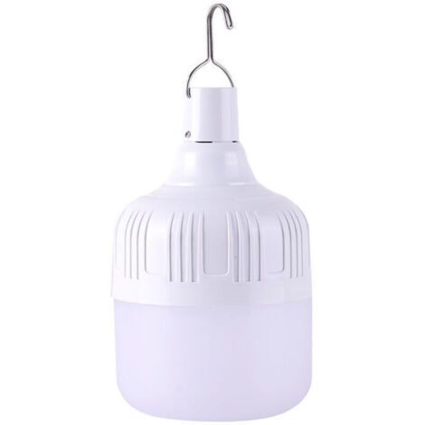 Lampe de Camping Portable et Rechargeable, Ampoule d'Urgence, Équipement à Haute Puissance, Éclairage de Tentes