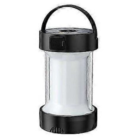 Lampe de camping rechargeable USB-C, 1000 lumens, étanche, LED solaire