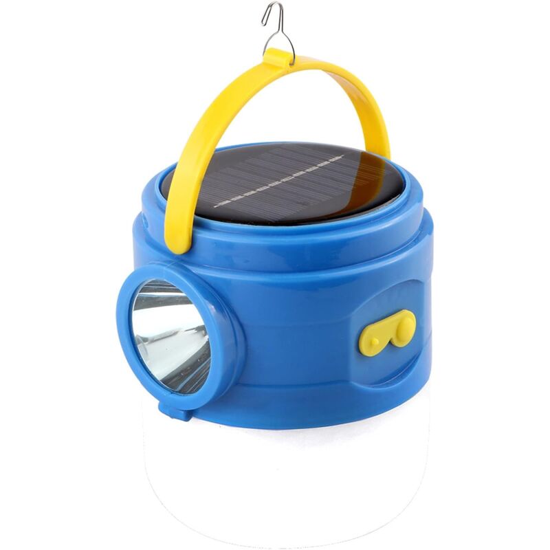 Lampe de camping solaire d'extérieur pour camping, lampe d'urgence en cas de panne de courant, multifonction