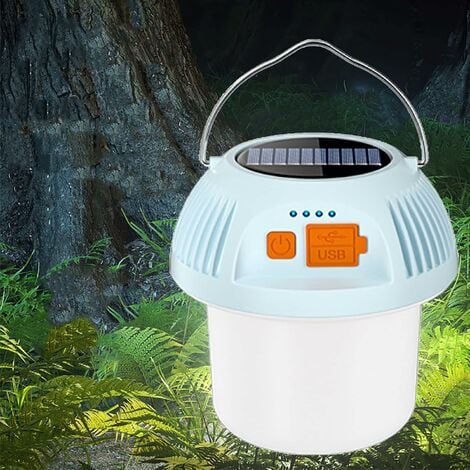 Lampe Solaire Camping Rechargeable-2 PCS, Lanterne Camping LED,Lanterne  Solaire de Camping Portable,Charge Port USB Etanche po[205] - Cdiscount  Sport