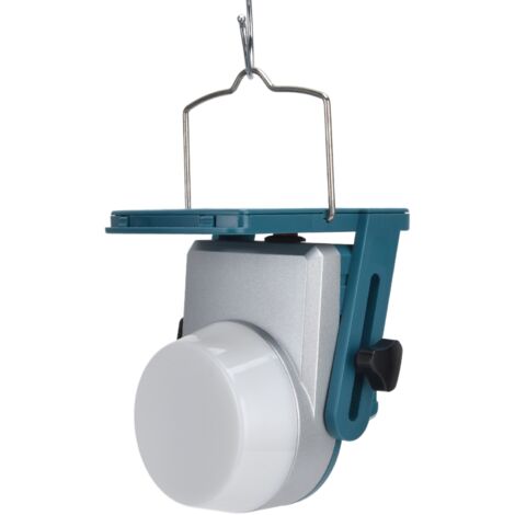 Lampe de chantier LED 18W portable pour batteries Bosch 14V/18V, éclairage puissant avec crochet.