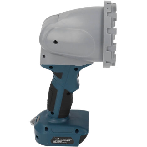 Lampe de chantier LED rechargeable, 3 intensités lumineuses (600/1200/1400 LM), pour batteries 14.4‑21V