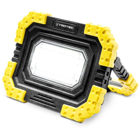Lampe de chantier LED sans fil rechargeable TROTEC PWLS 06-10 - 10W - 800lm - Powerbank